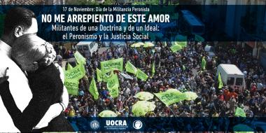 Foto noticia UOCRA - 17 de Noviembre: Día de la Militancia Peronista