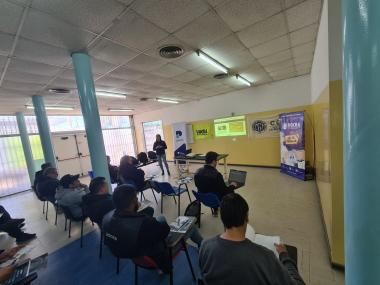 Foto noticia UOCRA - 2da. JORNADA DE LAS ACTIVIDADES DE FORMACIÓN EN SALUD Y SEGURIDAD CONJUNTAS ENTRE EL DEPARTAMENTO DE SST - UOCRA Y PROVINCIA ART