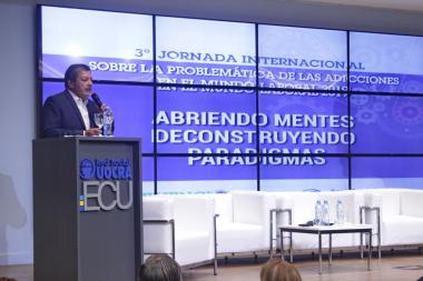 Foto noticia UOCRA - 3ra Jornada Internacional sobre la problemática de las adicciones en el mundo laboral 2019