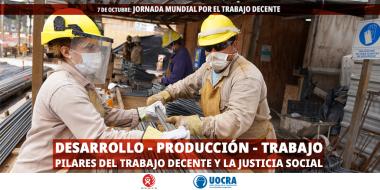 7 de octubre - JORNADA MUNDIAL POR EL TRABAJO DECENTE