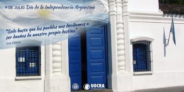 Foto noticia UOCRA - 9 DE JULIO - Día de la Independencia Argentina