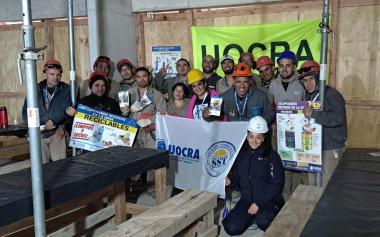 Foto noticia UOCRA - Acciones de capacitación sobre buenas prácticas ambientales en las obras