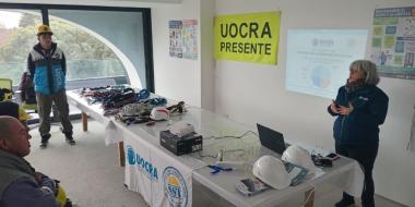 Foto noticia UOCRA - Acciones de Capacitaci&oacute;n sobre Resoluci&oacute;n 61/23 SRT &ndash; Medidas de Seguridad en Altura
