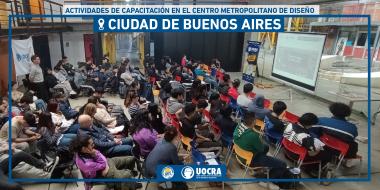 Foto noticia UOCRA - ACCIONES DE FORMACIÓN EN SALUD Y SEGURIDAD PARA ALUMNOS DE ESCUELAS TÉCNICAS DE LA ESPECIALIDAD DE CONSTRUCCIÓN DE LA CIUDAD AUTÓNOMA DE BUENOS AIRES