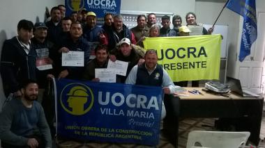 Foto noticia UOCRA - Actividades de Formación en SST entre UOCRA, SRT y CAMARCO