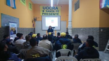 Foto noticia UOCRA - Actividades de Formación en SST entre UOCRA, SRT y CAMARCO