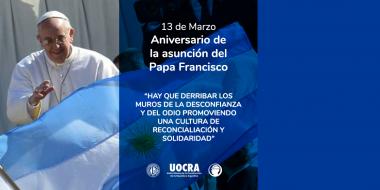 Foto noticia Internacional - Aniversario de la asunción del Papa Francisco