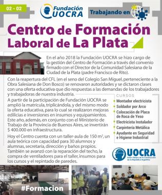 Foto noticia UOCRA - Centro de Formación Laboral en La Plata