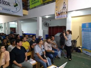 Foto noticia UOCRA - CHARLAS DE DIFUSIÓN DE LOS DIFERENTES PROGRAMAS LLEVADOS ADELANTE POR LA UNIÓN OBRERA DE LA CONSTRUCCIÓN DE LA REPÚBLICA ARGENTINA