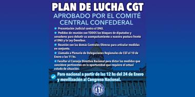 Foto noticia UOCRA - DECISIÓN UNÁNIME DEL COMITÉ CENTRAL CONFEDERAL DE LA CGT