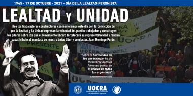 Foto noticia UOCRA - DÍA DE LA LEALTAD PERONISTA