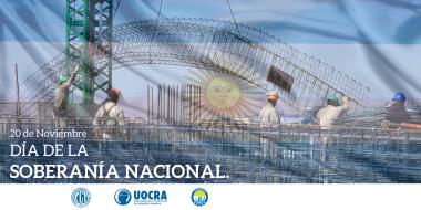 Foto noticia UOCRA -  Día de la soberanía nacional