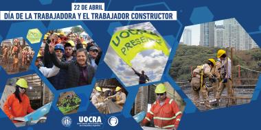 Día de la trabajadora y el trabajador constructor