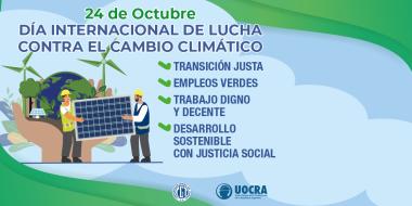 Foto noticia UOCRA - Dia de lucha contra el cambio climático.