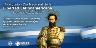 Foto noticia UOCRA - Día Nacional de la Libertad Latinoamericana