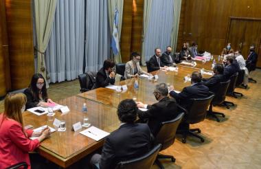 Foto noticia UOCRA -  EL GABINETE ECONÓMICO-SOCIAL PRESENTÓ DOS PROYECTOS DE LEY DE INCENTIVO A LA INDUSTRIA DE LA CONSTRUCCIÓN