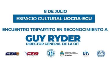 Foto noticia Internacional - ENCUENTRO TRIPARTITO EN RECONOCIMIENTO A GUY RIDER DIRECTOR GENERAL DE LA OIT