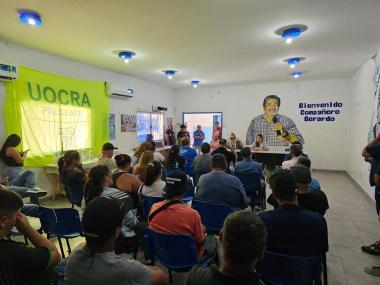 Foto noticia UOCRA - En el marco del convenio de cooperación con el Solidarity Center de AFL-CIO, la UOCRA, UOLRA y UTEP se unieron en una iniciativa trascendental.