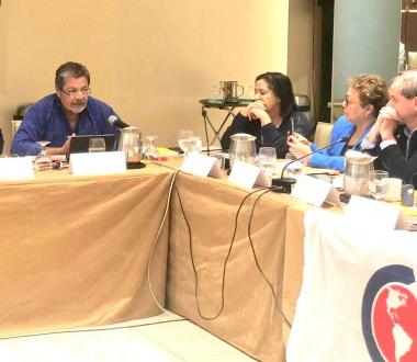 Foto noticia Internacional - GERARDO MARTINEZ EXPUSO EN EL DEBATE SOBRE EL PROCESO DE FORMACIÓN DE LA AGENDA SOBRE EL FUTURO DEL TRABAJO Y EL CENTENARIO DE LA ORGANIZACIÓN INTERNACIONAL DEL TRABAJO