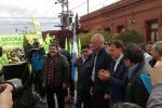 Gerardo Martinez opened two Trade Union offices in Trelew - Chubut and Comandante Piedra Buena - Santa Cruz