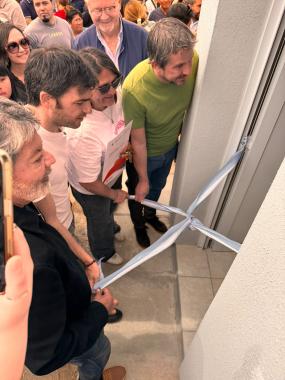 Foto noticia UOCRA - Gerardo Martínez participó de la entrega de viviendas Procrear en Chubut