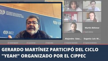 Foto noticia UOCRA - Gerardo Martínez participó del Ciclo YEAH organizado por el CIPPEC