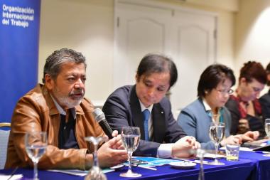 Foto noticia Internacional - Gerardo Martínez participó del lanzamiento de un proyecto de la OIT sobre empleo joven en la cadena automotriz. 