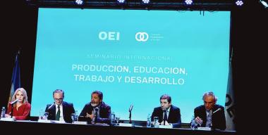 GERARDO MARTÍNEZ PARTICIPÓ DE SEMINARIO INTERNACIONAL SOBRE PRODUCCIÓN, EDUCACIÓN, TRABAJO y DESARROLLO.