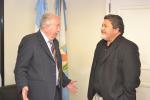 Foto noticia UOCRA - Gerardo Martinez recibió al Sr. Julio Grondona, Presidente de la AFA y Vicepresidente Primero de la FIFA 