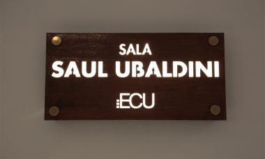 Foto noticia Internacional - Inauguramos la Sala Saúl Ubaldini en el Espacio Cultural UOCRA
