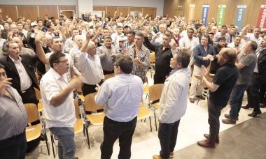 Foto noticia Internacional - Inauguramos la Sala Saúl Ubaldini en el Espacio Cultural UOCRA