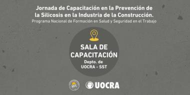 Foto noticia UOCRA - Jornada de Capacitación en la Prevención de la Silicosis en la Industria de la Construcción