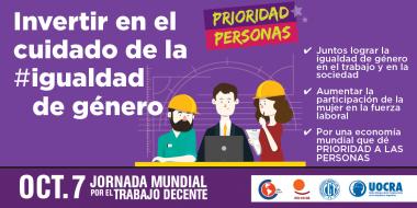 Foto noticia Internacional - Jornada Mundial por el Trabajo Decente y Digno