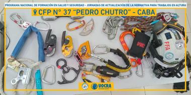 Foto noticia SST - JORNADAS DE ACTUALIZACIÓN DE LA NORMATIVA PARA TRABAJOS EN ALTURA RES. SRT 61/23 PARA EL DEPARTAMENTO DE SALUD Y SEGURIDAD EN EL TRABAJO DE UOCRA