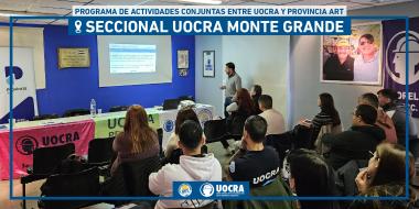 Foto noticia UOCRA - Más Acciones de Formación: Programa de Actividades Conjuntas entre UOCRA y Provincia ART