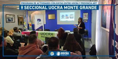 Foto noticia UOCRA - Más Acciones de Formación: Programa de Actividades Conjuntas entre UOCRA y Provincia ART