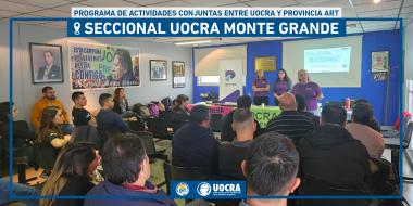 Foto noticia UOCRA - Más Acciones de Formación: Programa de Actividades Conjuntas entre UOCRA y Provincia ART