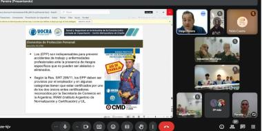 M&aacute;s acciones de formaci&oacute;n de UOCRA - SST en Escuelas T&eacute;cnicas