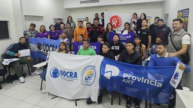 Foto noticia UOCRA - NUEVAS ACTIVIDADES DE FORMACIÓN CONJUNTAS ENTRE EL DEPARTAMENTO DE SST- UOCRA Y PROVINCIA ART