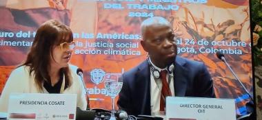 Foto noticia Internacional - NUEVO MANDATO DE MARTA PUJADAS (CGT RA - CSA) COMO PRESIDENTA DEL CONSEJO SINDICAL DE ASESORAMIENTO SINDICAL TÉCNICO(COSATE)