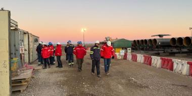 Obra del Oleoducto Vaca Muerta Sur - Proyecto VMOS
