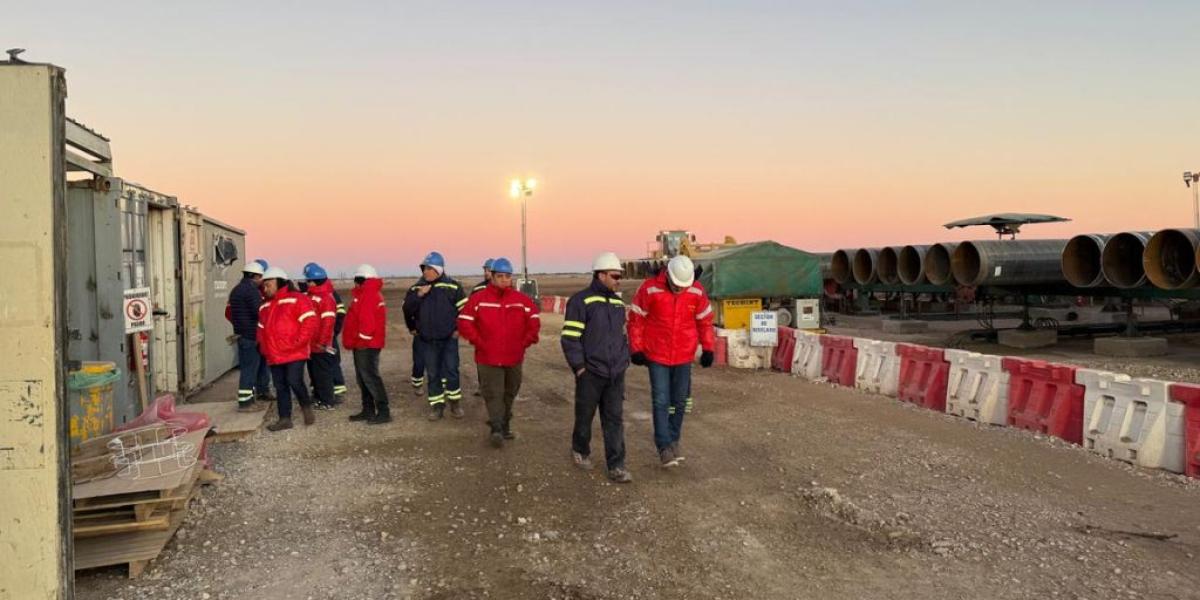 Obra del Oleoducto Vaca Muerta Sur - Proyecto VMOS