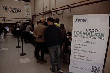 Foto noticia UOCRA - Primera edición de la Expo Formación del sector de la construcción organizada por la Fundación UOCRA