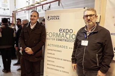 Foto noticia UOCRA - Primera edición de la Expo Formación del sector de la construcción organizada por la Fundación UOCRA