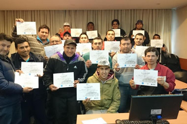 Foto noticia UOCRA - Programa de Formación Integral de la SRT, CAMARCO y la UOCRA