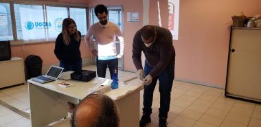Foto noticia UOCRA - Programa de Introducción a la gestión de materiales con asbesto/amianto y buenas prácticas ambientales en la industria de la construcción