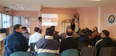 Foto noticia UOCRA - Programa de Introducción a la gestión de materiales con asbesto/amianto y buenas prácticas ambientales en la industria de la construcción