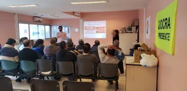 Foto noticia UOCRA - Programa de Introducción a la gestión de materiales con asbesto/amianto y buenas prácticas ambientales en la industria de la construcción