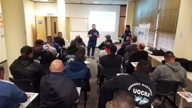 Foto noticia UOCRA - Programa de Introducción a la gestión de materiales con asbesto/amianto y buenas prácticas ambientales en la industria de la construcción
