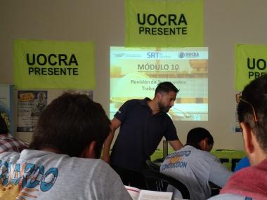 Foto noticia UOCRA - PROGRAMA DE INTRODUCCIÓN A LA GESTIÓN DE MATERIALES CON ASBESTO-AMIANTO Y BUENAS PRÁCTICAS AMBIENTALES EN LA INDUSTRIA DE LA CONSTRUCCIÓN